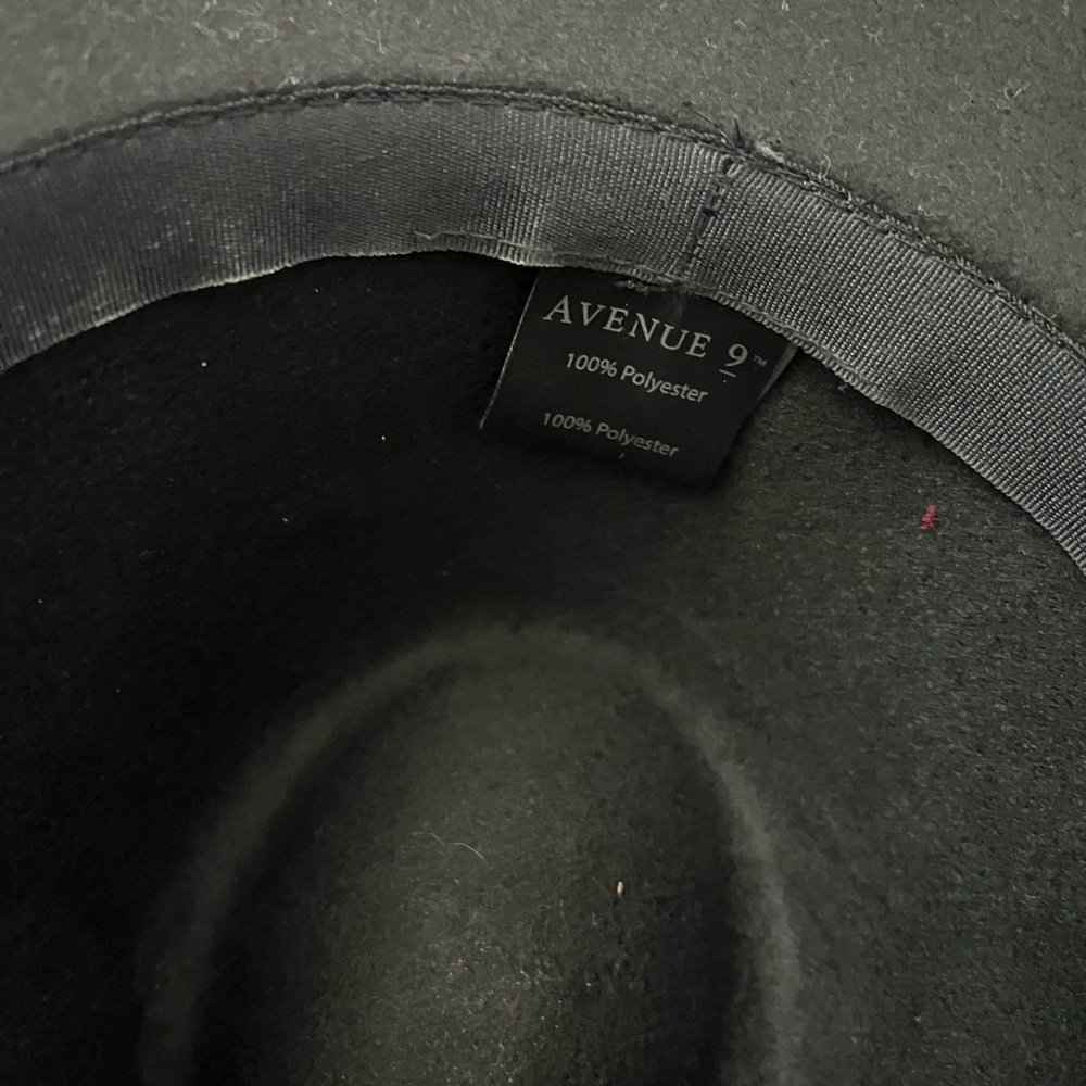 Avenue Black Fedora Subtle Gold Detail - Picture 6 of 8